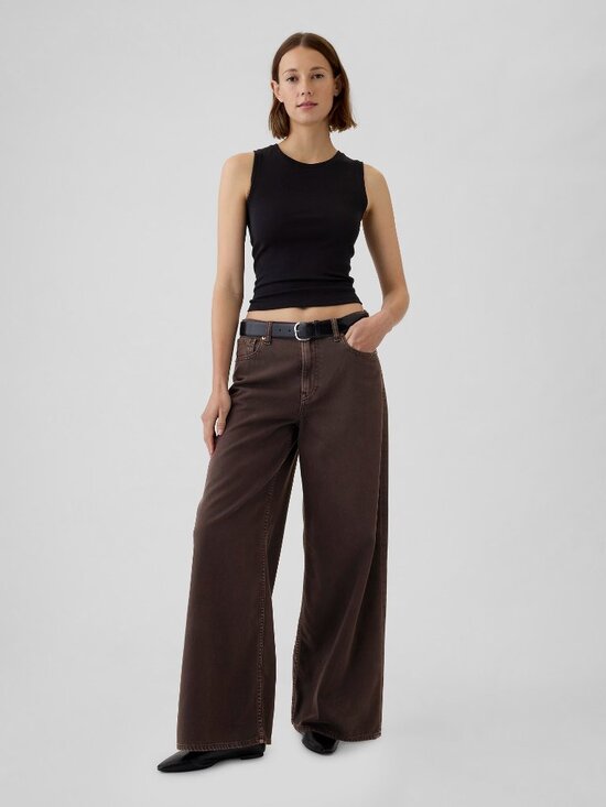 GAP Pants - Mid Rise UltraSoft Baggy Jeans
